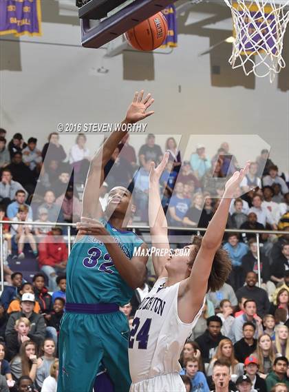 Thumbnail 3 in Cox Mill vs  Broughton  (John Wall Family Foundation Holiday Tournament) photogallery.