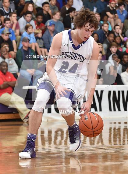 Thumbnail 2 in Cox Mill vs  Broughton  (John Wall Family Foundation Holiday Tournament) photogallery.