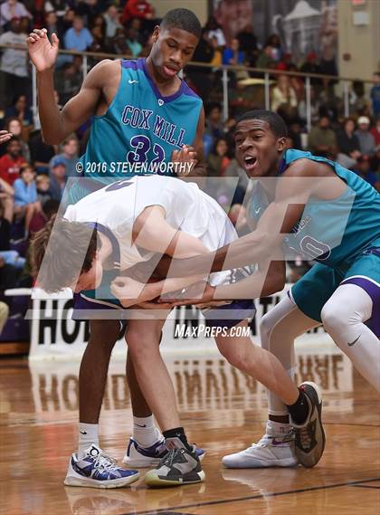 Thumbnail 1 in Cox Mill vs  Broughton  (John Wall Family Foundation Holiday Tournament) photogallery.