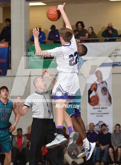 Thumbnail 2 in Cox Mill vs  Broughton  (John Wall Family Foundation Holiday Tournament) photogallery.