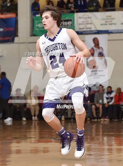 Thumbnail 2 in Cox Mill vs  Broughton  (John Wall Family Foundation Holiday Tournament) photogallery.