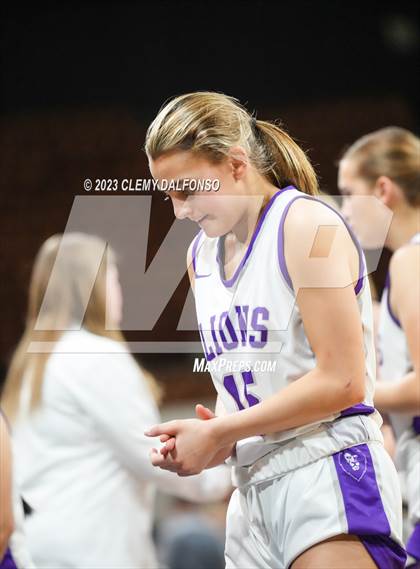 Thumbnail 1 in Lutheran vs Berthoud (CHSAA 4A Great 8) photogallery.