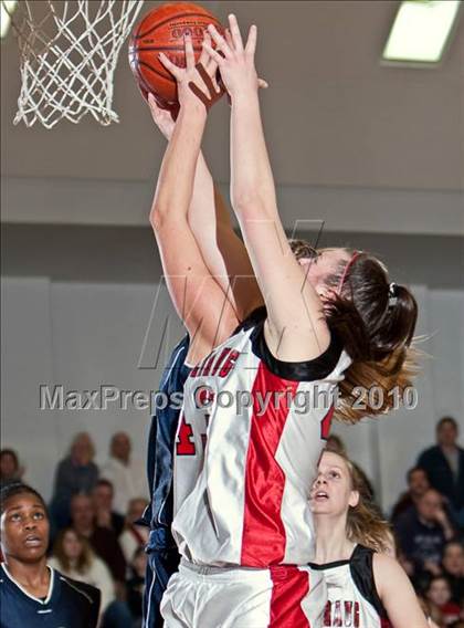 Thumbnail 2 in Lauralton Hall vs Pamperaug (SWC Final) photogallery.