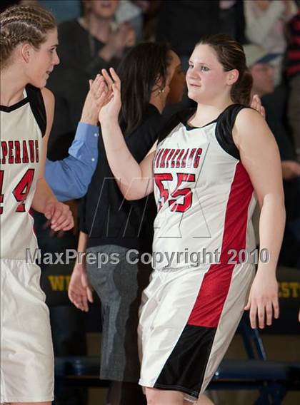 Thumbnail 2 in Lauralton Hall vs Pamperaug (SWC Final) photogallery.