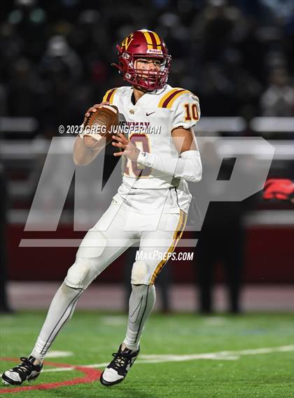 Thumbnail 2 in Cardinal Newman vs. Marin Catholic (CIF NCS D3 Championship) photogallery.