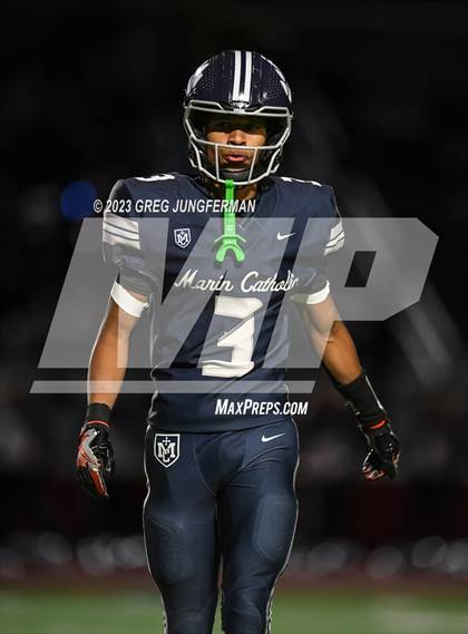 Thumbnail 2 in Cardinal Newman vs. Marin Catholic (CIF NCS D3 Championship) photogallery.
