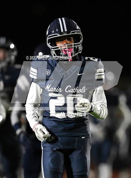 Thumbnail 1 in Cardinal Newman vs. Marin Catholic (CIF NCS D3 Championship) photogallery.