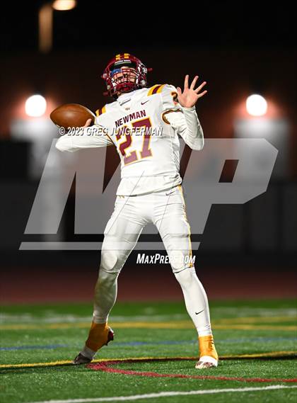 Thumbnail 2 in Cardinal Newman vs. Marin Catholic (CIF NCS D3 Championship) photogallery.
