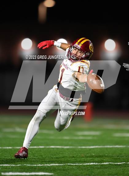 Thumbnail 2 in Cardinal Newman vs. Marin Catholic (CIF NCS D3 Championship) photogallery.