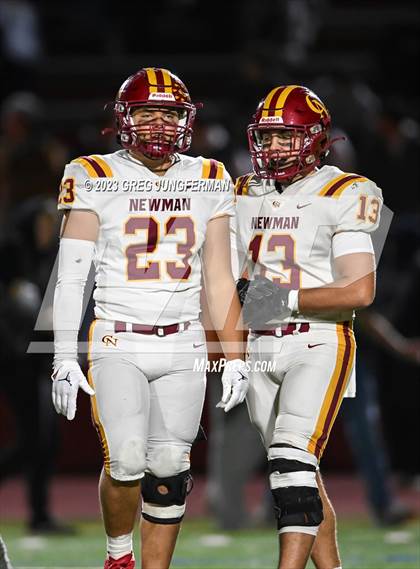 Thumbnail 1 in Cardinal Newman vs. Marin Catholic (CIF NCS D3 Championship) photogallery.
