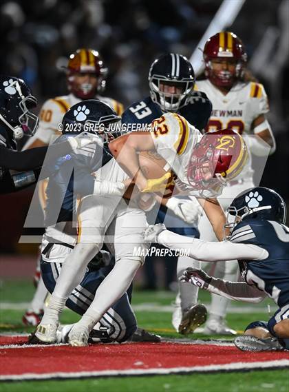 Thumbnail 2 in Cardinal Newman vs. Marin Catholic (CIF NCS D3 Championship) photogallery.