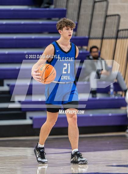 Thumbnail 2 in Pleasant Grove vs. Red Rock Academy (Utah Holiday Hoopfest) photogallery.