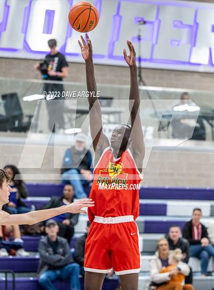 Thumbnail 3 in Pleasant Grove vs. Red Rock Academy (Utah Holiday Hoopfest) photogallery.