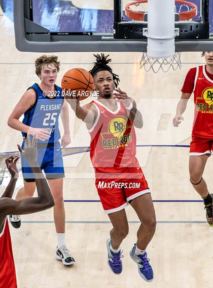 Thumbnail 1 in Pleasant Grove vs. Red Rock Academy (Utah Holiday Hoopfest) photogallery.
