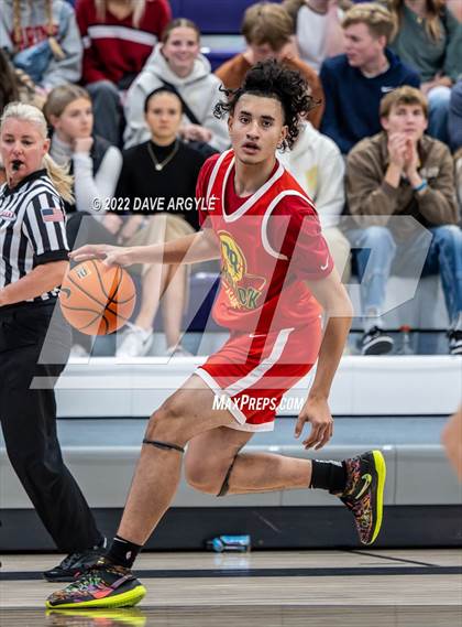 Thumbnail 3 in Pleasant Grove vs. Red Rock Academy (Utah Holiday Hoopfest) photogallery.