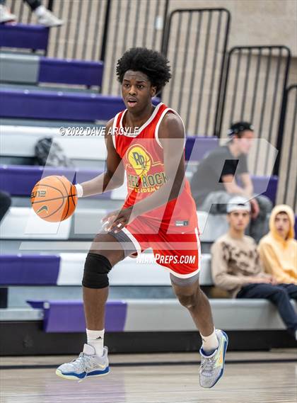 Thumbnail 2 in Pleasant Grove vs. Red Rock Academy (Utah Holiday Hoopfest) photogallery.