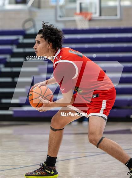 Thumbnail 2 in Pleasant Grove vs. Red Rock Academy (Utah Holiday Hoopfest) photogallery.