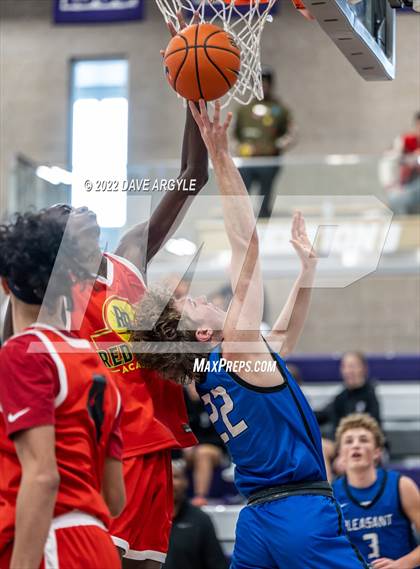 Thumbnail 1 in Pleasant Grove vs. Red Rock Academy (Utah Holiday Hoopfest) photogallery.