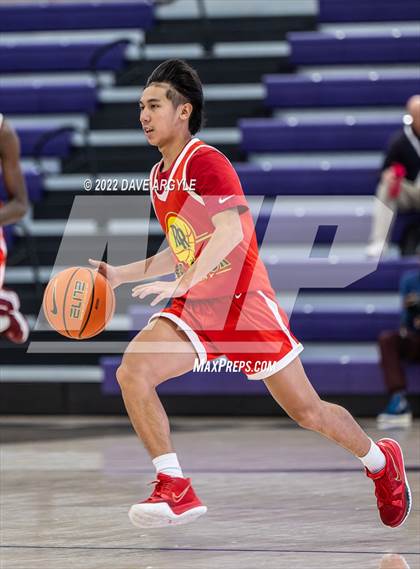 Thumbnail 1 in Pleasant Grove vs. Red Rock Academy (Utah Holiday Hoopfest) photogallery.