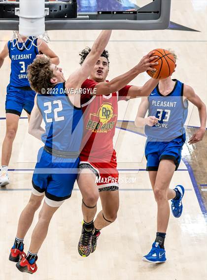 Thumbnail 2 in Pleasant Grove vs. Red Rock Academy (Utah Holiday Hoopfest) photogallery.