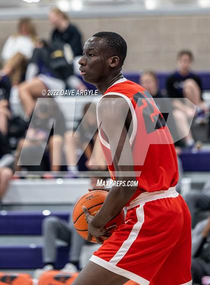 Thumbnail 3 in Pleasant Grove vs. Red Rock Academy (Utah Holiday Hoopfest) photogallery.