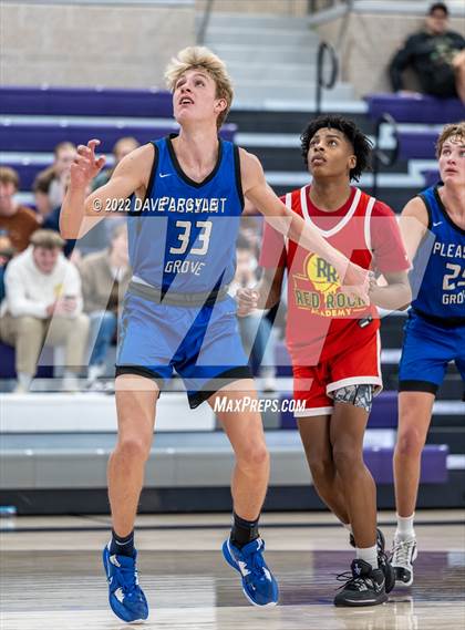 Thumbnail 1 in Pleasant Grove vs. Red Rock Academy (Utah Holiday Hoopfest) photogallery.