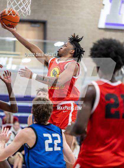 Thumbnail 3 in Pleasant Grove vs. Red Rock Academy (Utah Holiday Hoopfest) photogallery.