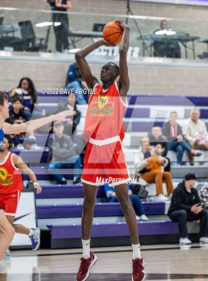 Thumbnail 2 in Pleasant Grove vs. Red Rock Academy (Utah Holiday Hoopfest) photogallery.