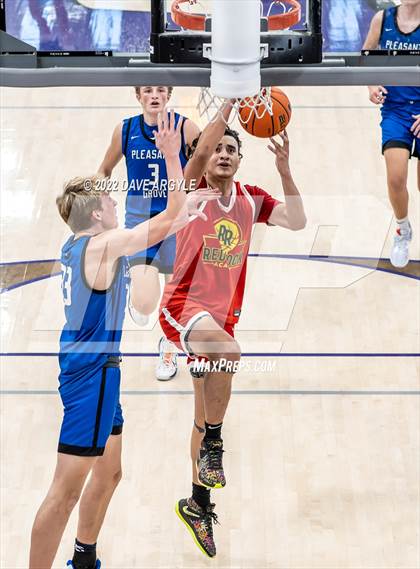 Thumbnail 3 in Pleasant Grove vs. Red Rock Academy (Utah Holiday Hoopfest) photogallery.