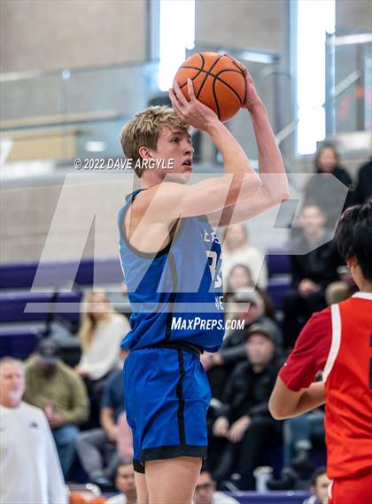 Thumbnail 3 in Pleasant Grove vs. Red Rock Academy (Utah Holiday Hoopfest) photogallery.