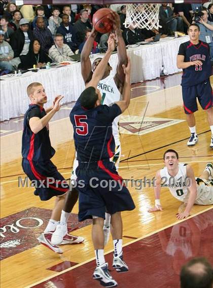 Thumbnail 2 in Findlay Prep vs. St. Patrick (Hoophall Classic) photogallery.