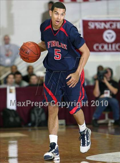 Thumbnail 2 in Findlay Prep vs. St. Patrick (Hoophall Classic) photogallery.