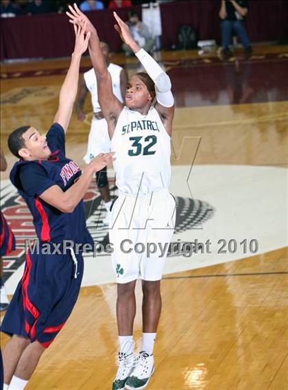 Thumbnail 3 in Findlay Prep vs. St. Patrick (Hoophall Classic) photogallery.