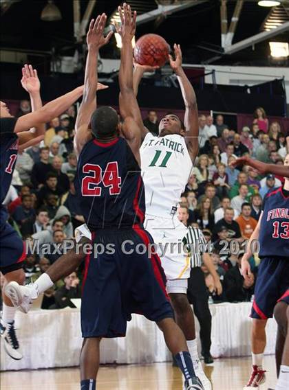 Thumbnail 3 in Findlay Prep vs. St. Patrick (Hoophall Classic) photogallery.