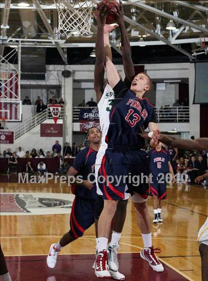 Thumbnail 3 in Findlay Prep vs. St. Patrick (Hoophall Classic) photogallery.