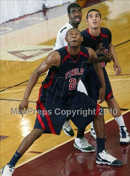 Thumbnail 2 in Findlay Prep vs. St. Patrick (Hoophall Classic) photogallery.