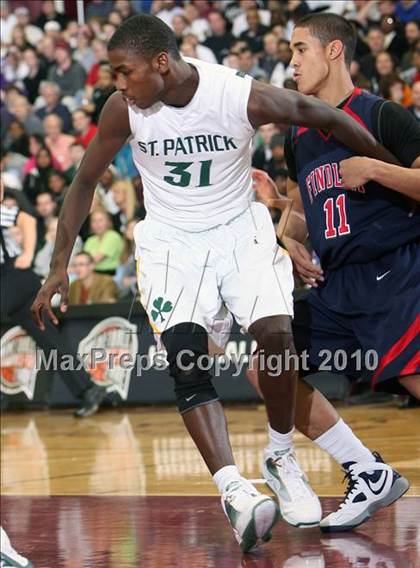 Thumbnail 2 in Findlay Prep vs. St. Patrick (Hoophall Classic) photogallery.