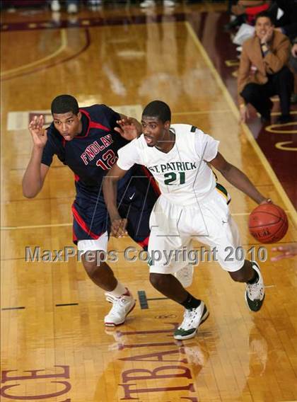Thumbnail 1 in Findlay Prep vs. St. Patrick (Hoophall Classic) photogallery.