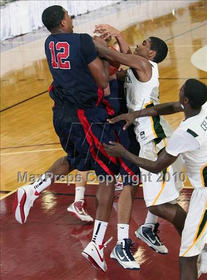 Thumbnail 3 in Findlay Prep vs. St. Patrick (Hoophall Classic) photogallery.