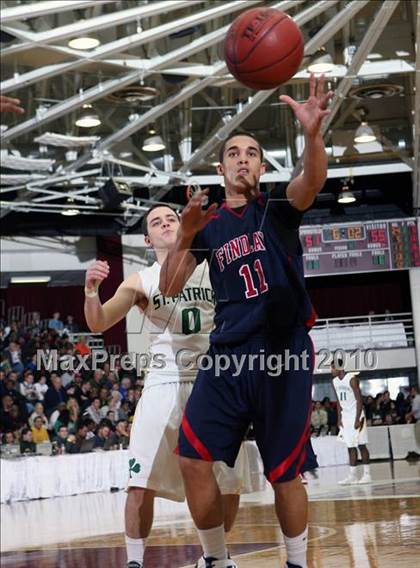 Thumbnail 2 in Findlay Prep vs. St. Patrick (Hoophall Classic) photogallery.