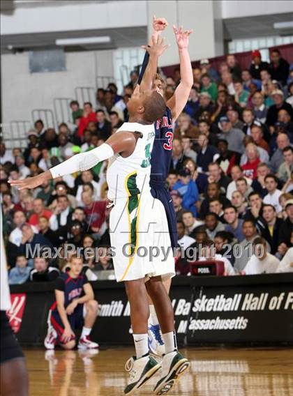 Thumbnail 3 in Findlay Prep vs. St. Patrick (Hoophall Classic) photogallery.