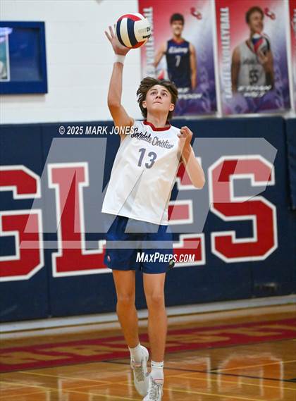Thumbnail 3 in Gilbert Classical Academy @ Scottsdale Christian Academy (AIA 3A Round 1 Playoff) photogallery.