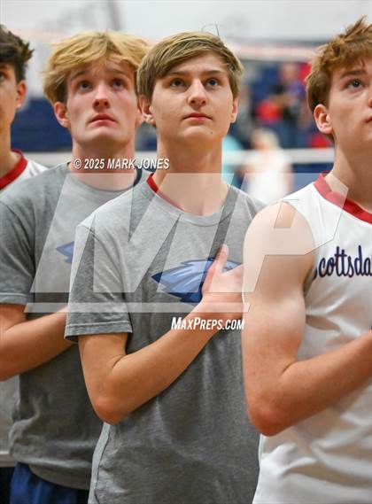Thumbnail 1 in Gilbert Classical Academy @ Scottsdale Christian Academy (AIA 3A Round 1 Playoff) photogallery.