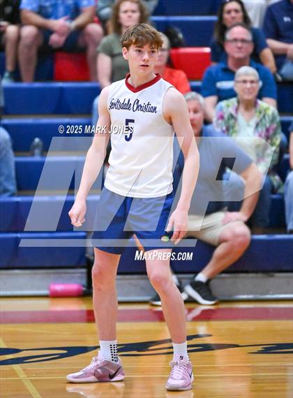 Thumbnail 2 in Gilbert Classical Academy @ Scottsdale Christian Academy (AIA 3A Round 1 Playoff) photogallery.