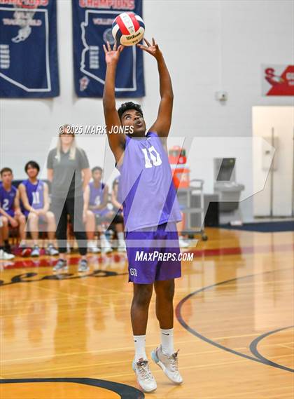 Thumbnail 3 in Gilbert Classical Academy @ Scottsdale Christian Academy (AIA 3A Round 1 Playoff) photogallery.