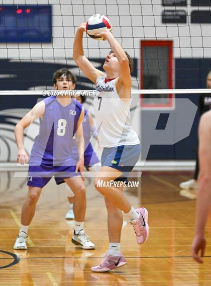 Thumbnail 3 in Gilbert Classical Academy @ Scottsdale Christian Academy (AIA 3A Round 1 Playoff) photogallery.