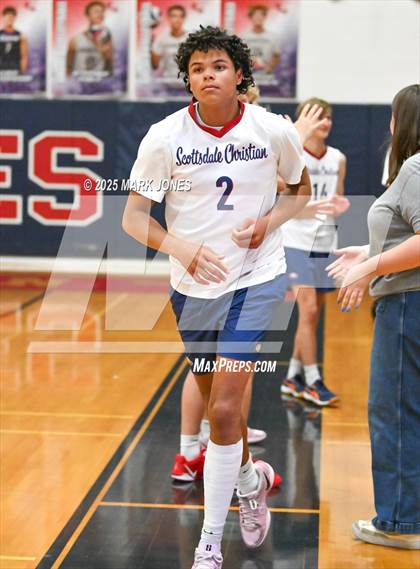 Thumbnail 1 in Gilbert Classical Academy @ Scottsdale Christian Academy (AIA 3A Round 1 Playoff) photogallery.