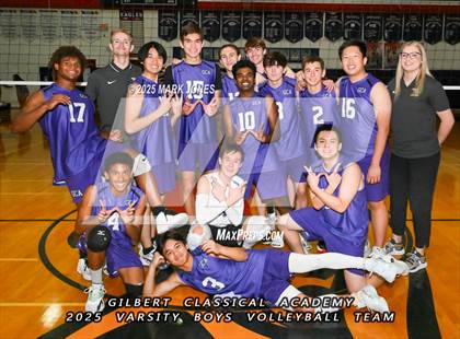 Thumbnail 1 in Gilbert Classical Academy @ Scottsdale Christian Academy (AIA 3A Round 1 Playoff) photogallery.