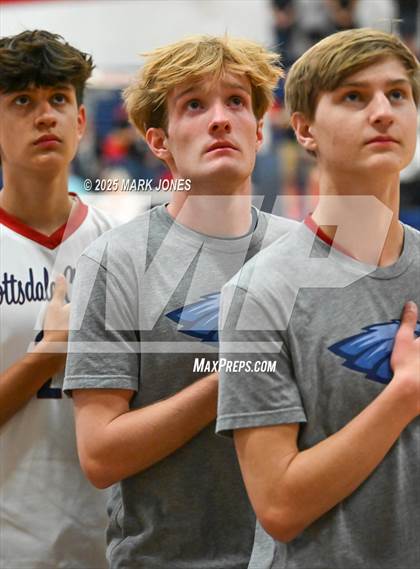 Thumbnail 2 in Gilbert Classical Academy @ Scottsdale Christian Academy (AIA 3A Round 1 Playoff) photogallery.
