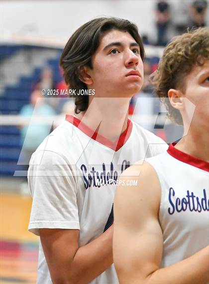 Thumbnail 1 in Gilbert Classical Academy @ Scottsdale Christian Academy (AIA 3A Round 1 Playoff) photogallery.